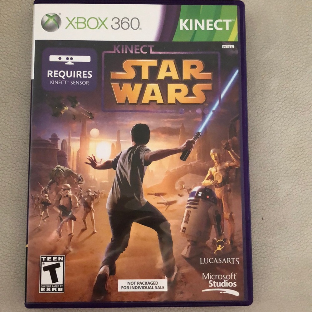 Kinect Star Wars Xbox360 video game